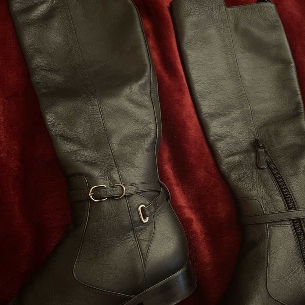 BALENCIAGA leather riding boots - Picture 3 of 14